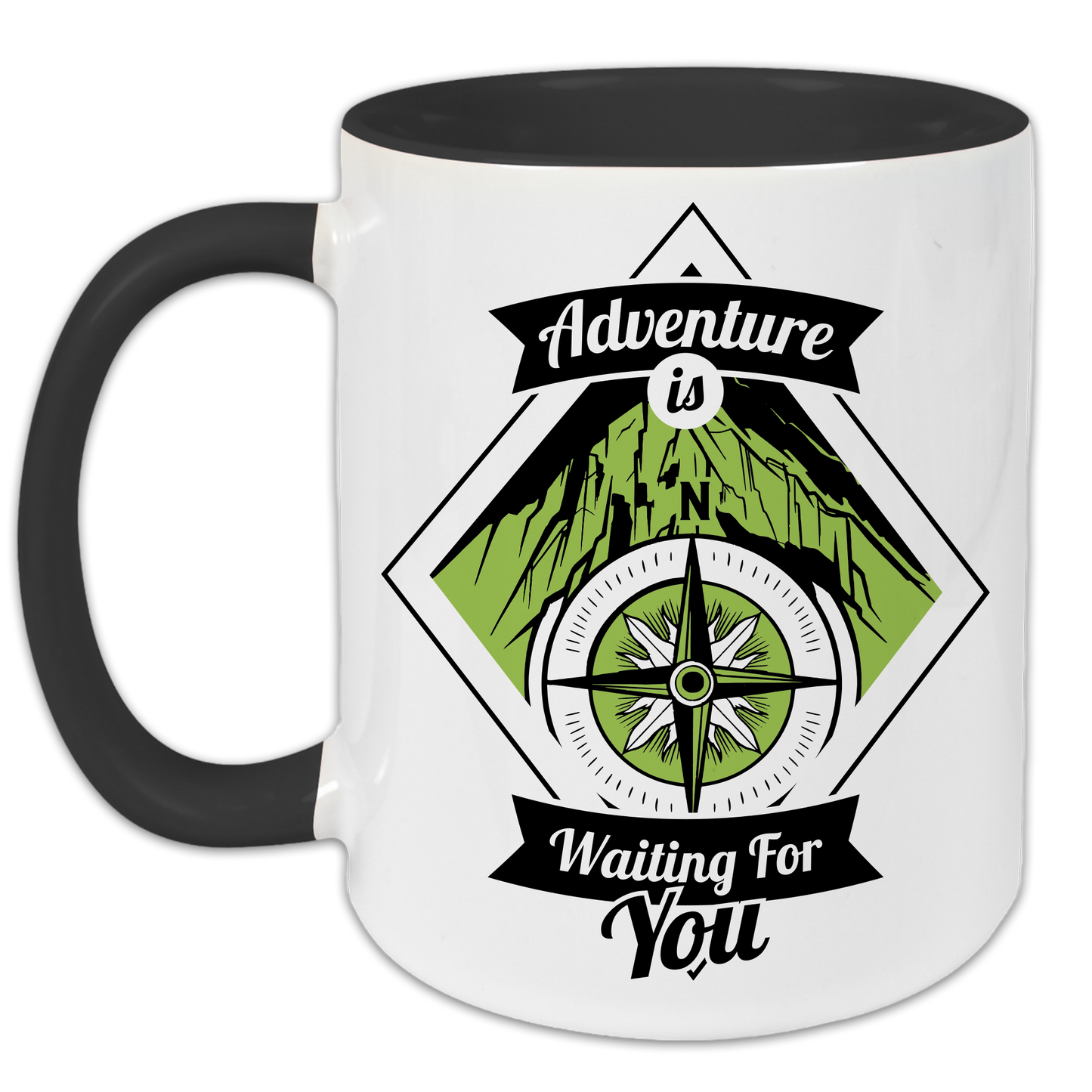 "Adventure is waiting for you" Tasse