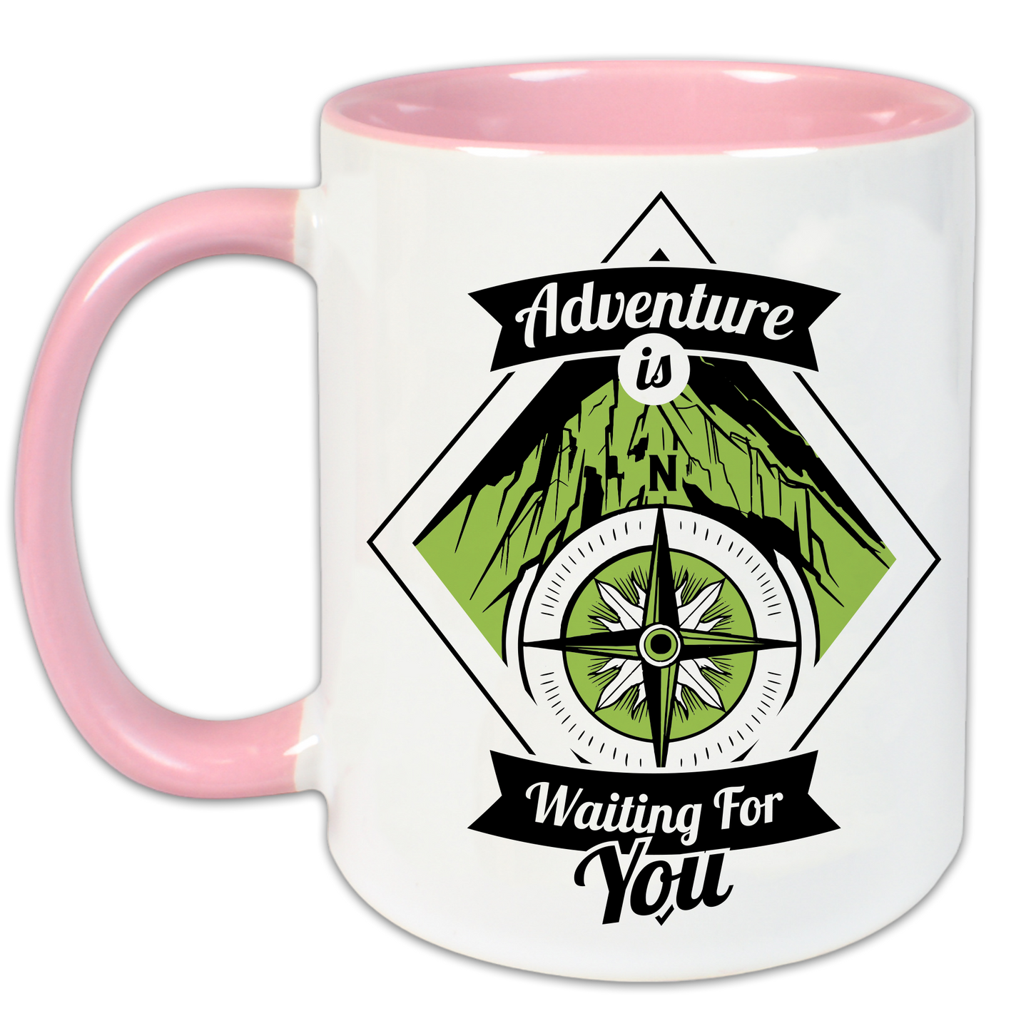"Adventure is waiting for you" Tasse