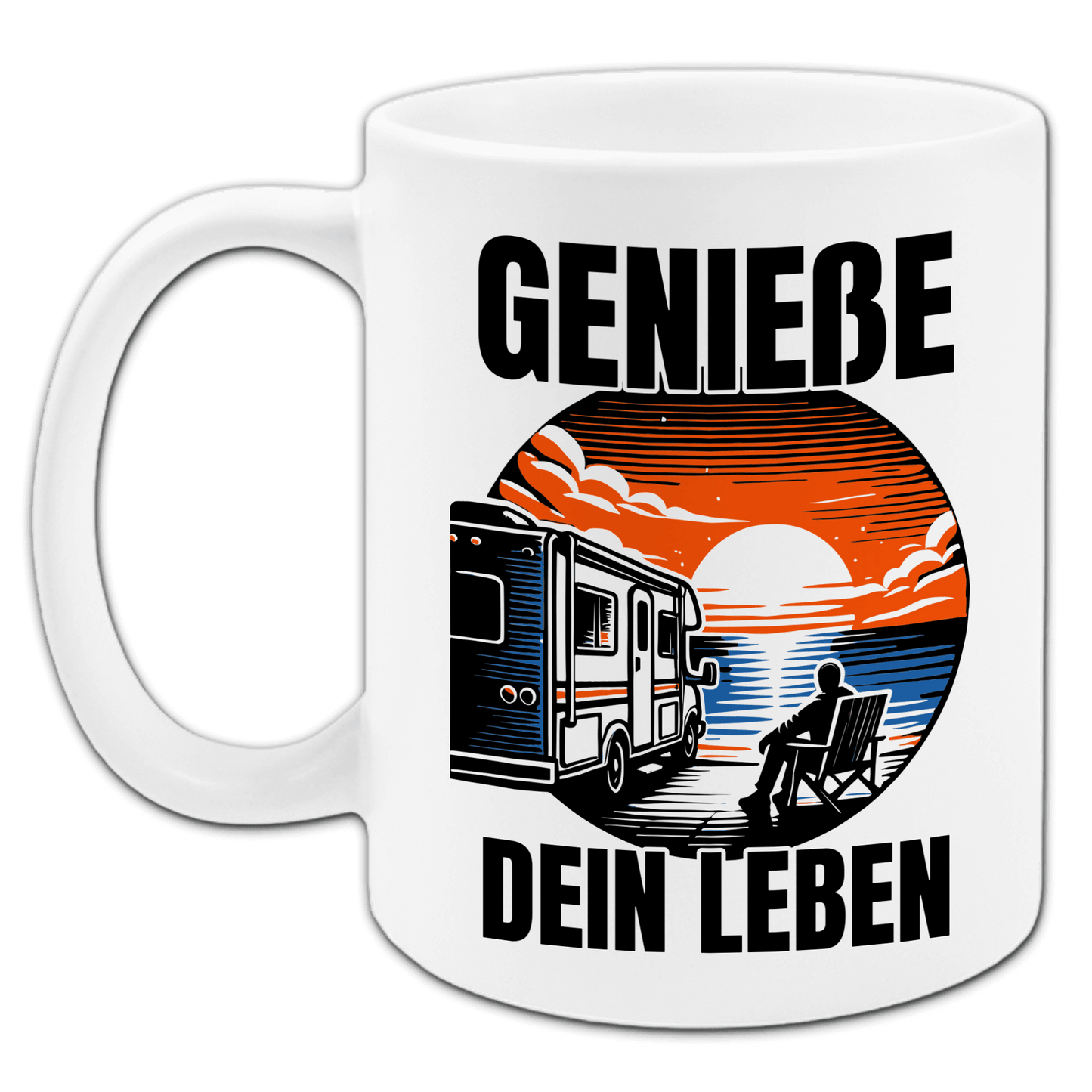 "Genieße dein Leben" Tasse