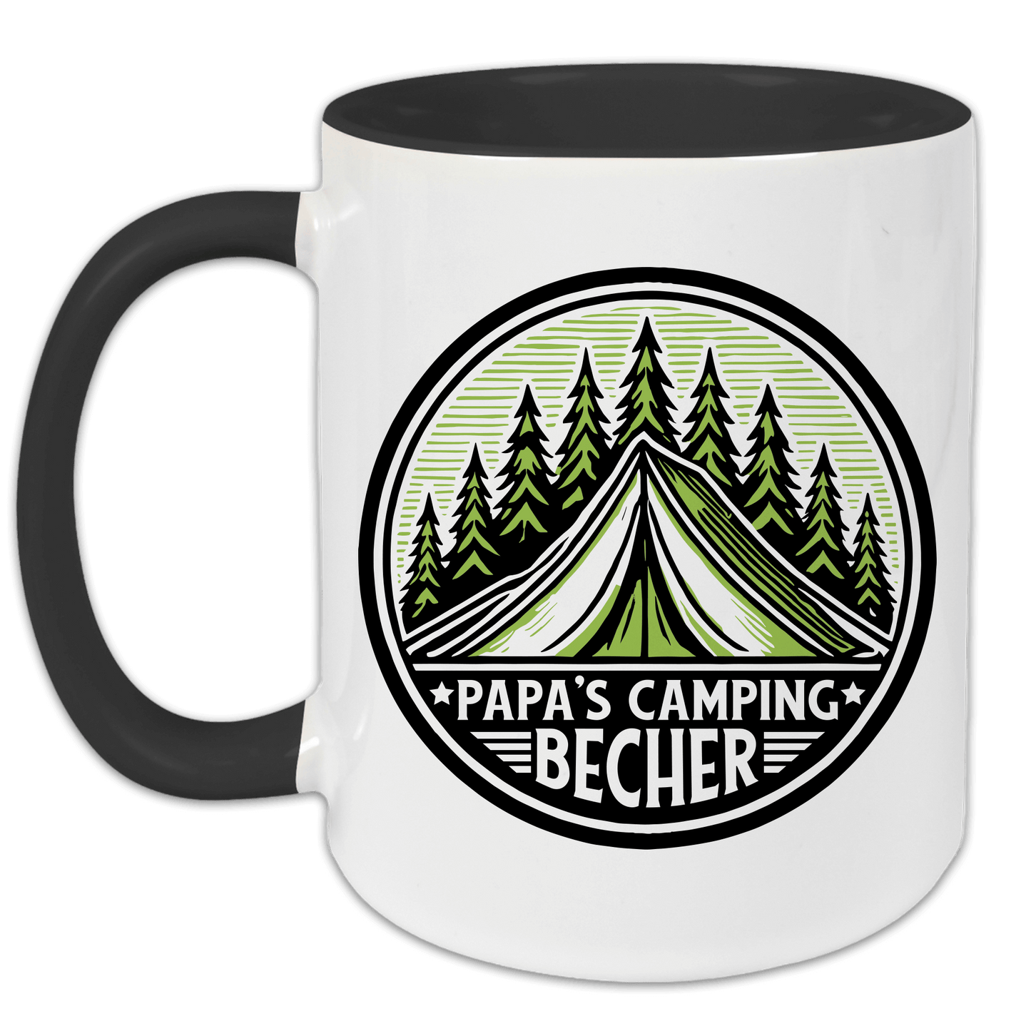"Papa's Campingbecher" Tasse