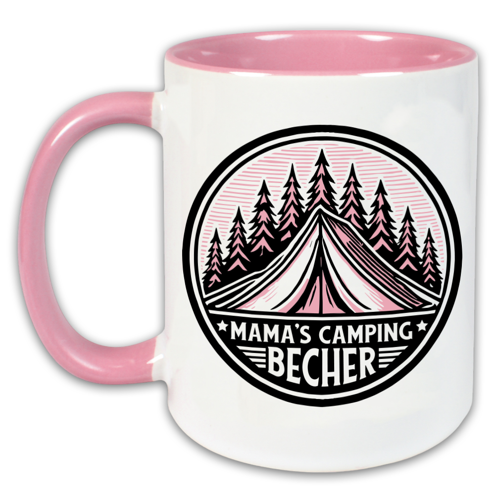 "Mama's Campingbecher" Tasse