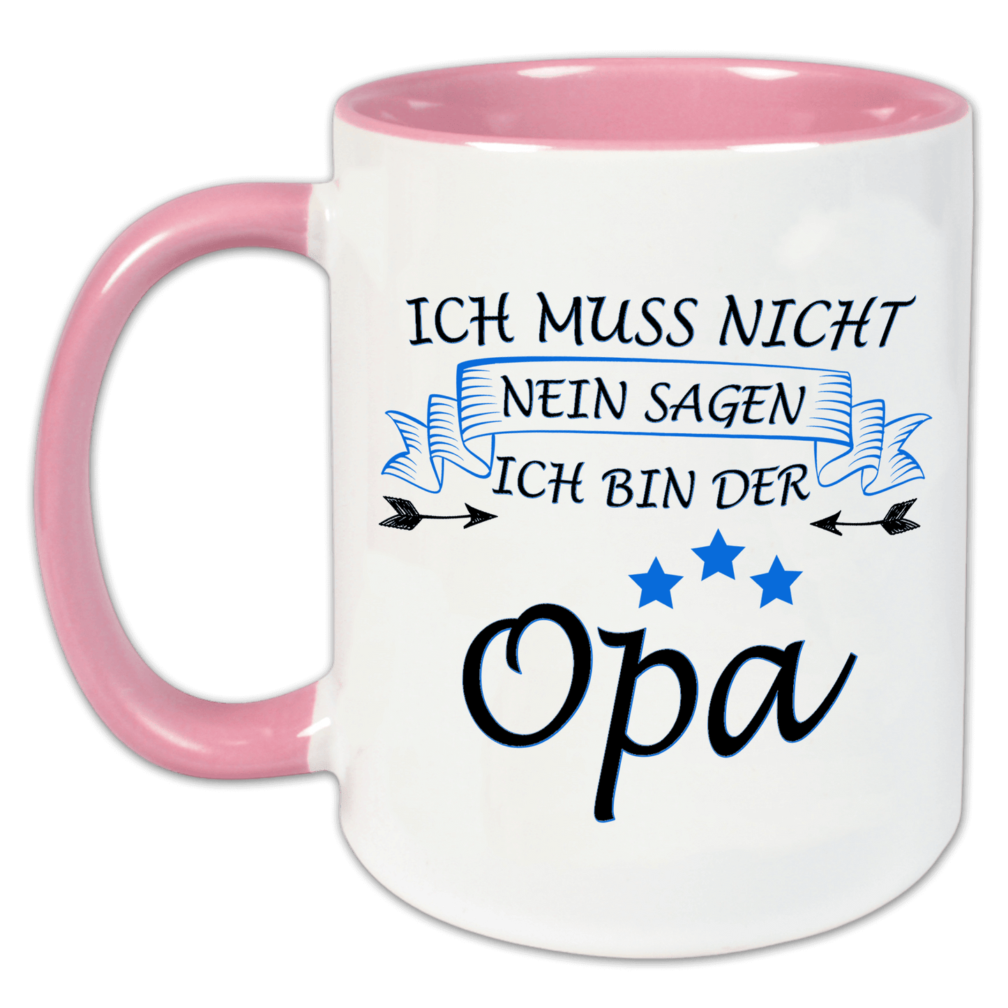 "Ich muss nicht nein sagen" Tasse
