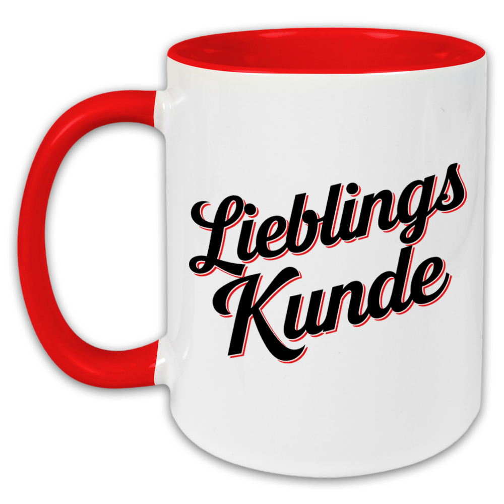 "Lieblingskunde" Tasse