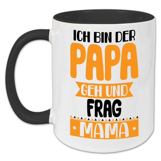 "Ich bin der Papa" Tasse