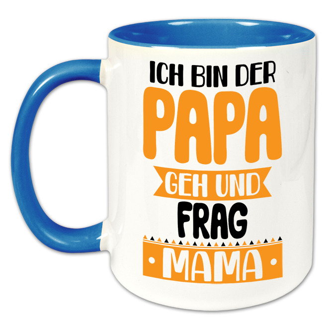 "Ich bin der Papa" Tasse