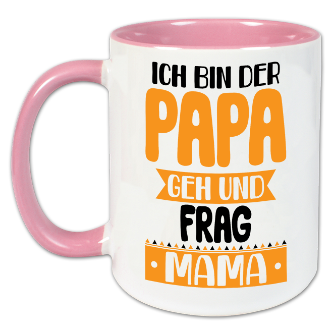 "Ich bin der Papa" Tasse