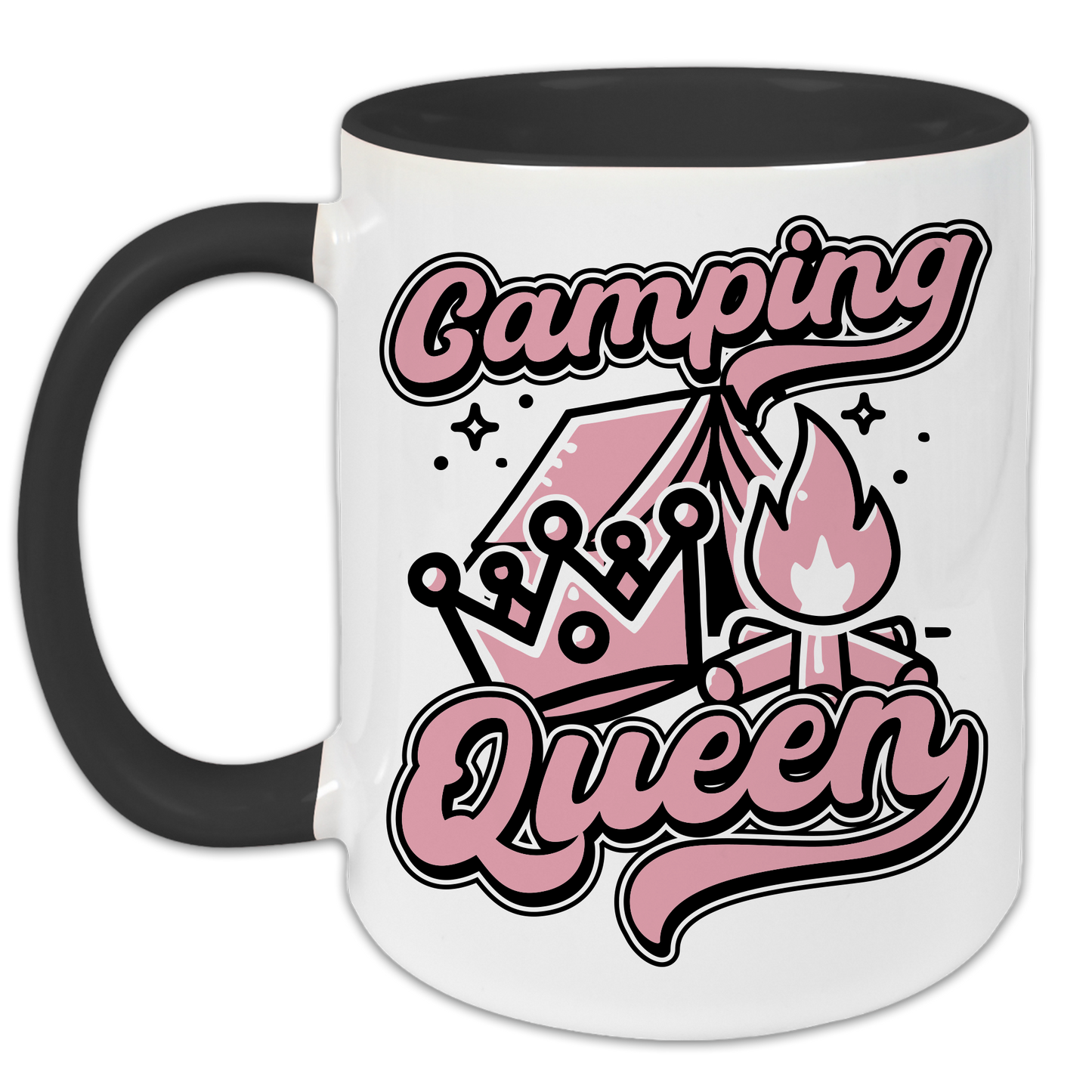 "Camping Queen" Tasse