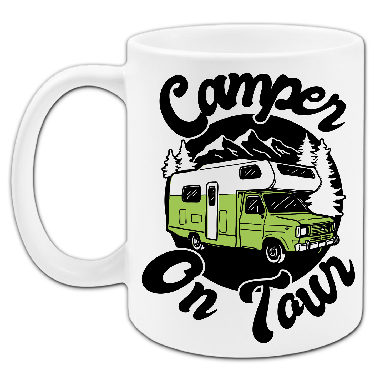 "Camper On Tour" Tasse