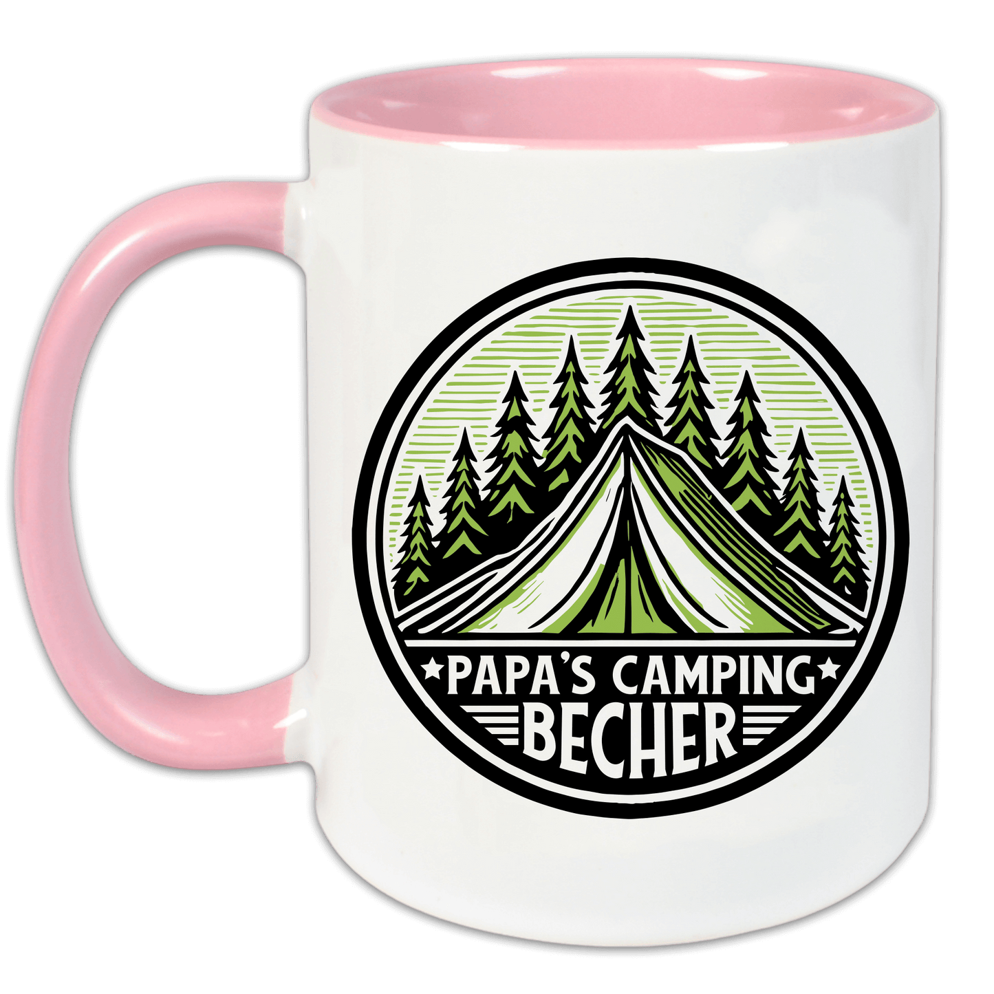 "Papa's Campingbecher" Tasse