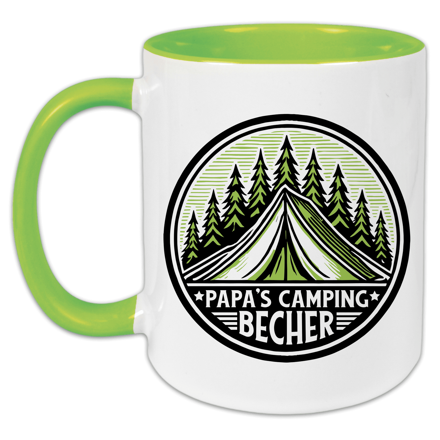 "Papa's Campingbecher" Tasse
