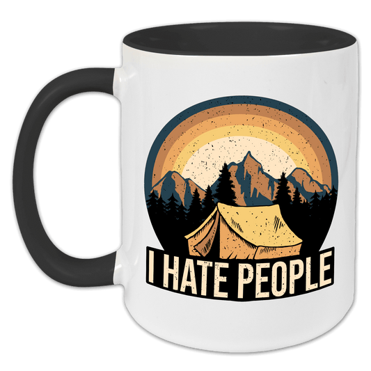 "I hate people" Tasse