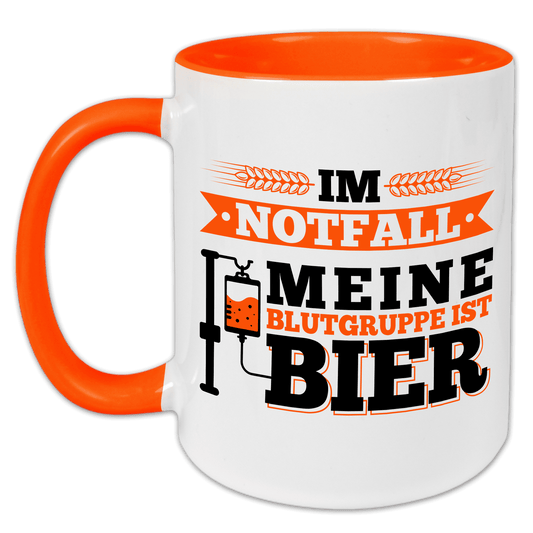 "Im Notfall" Tasse
