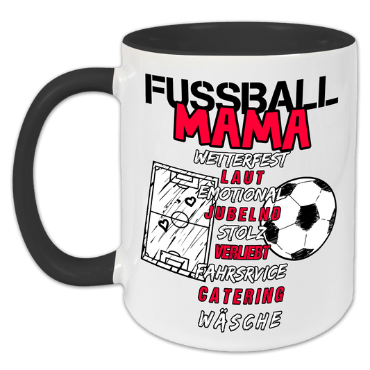 "Fußball Mama" Tasse