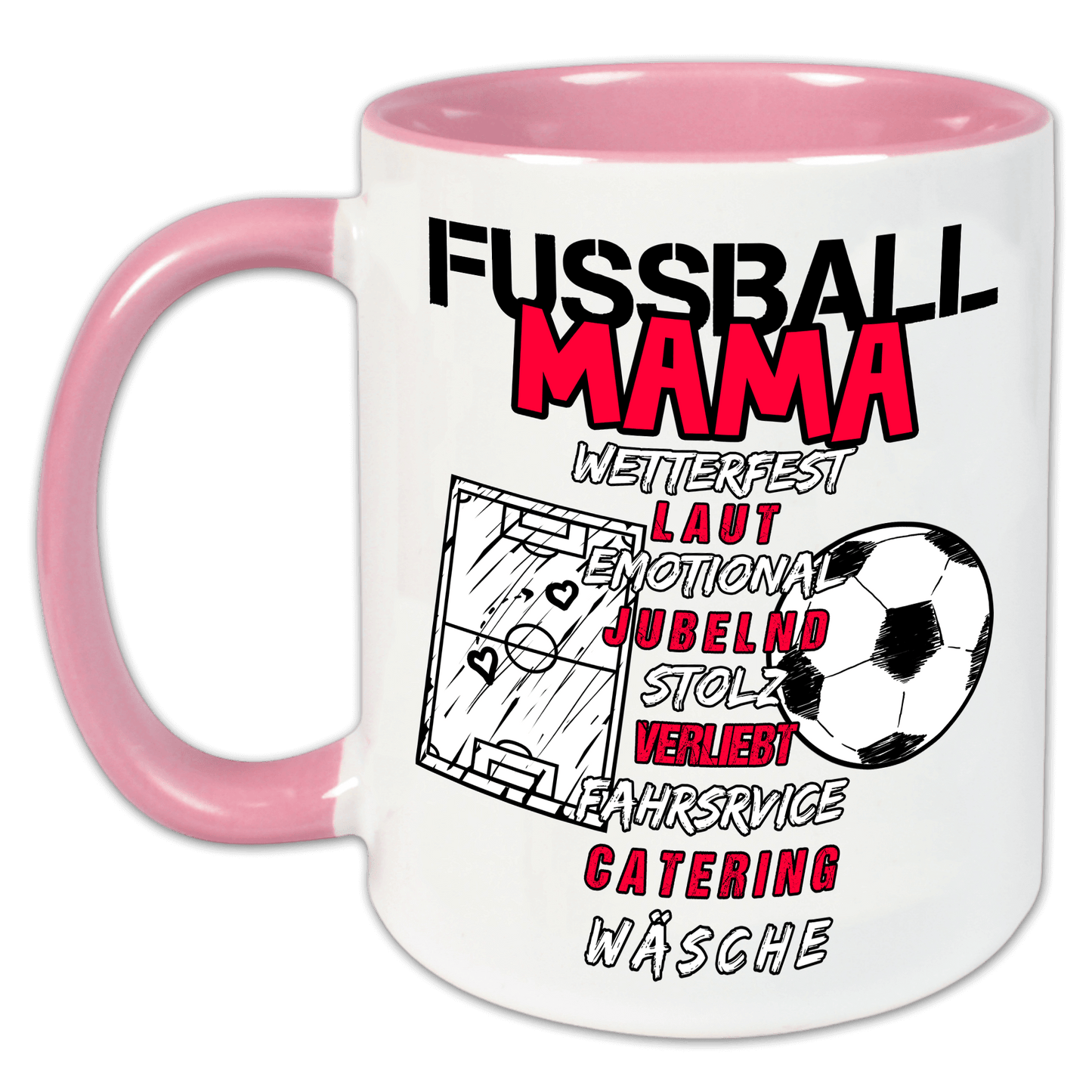 "Fußball Mama" Tasse
