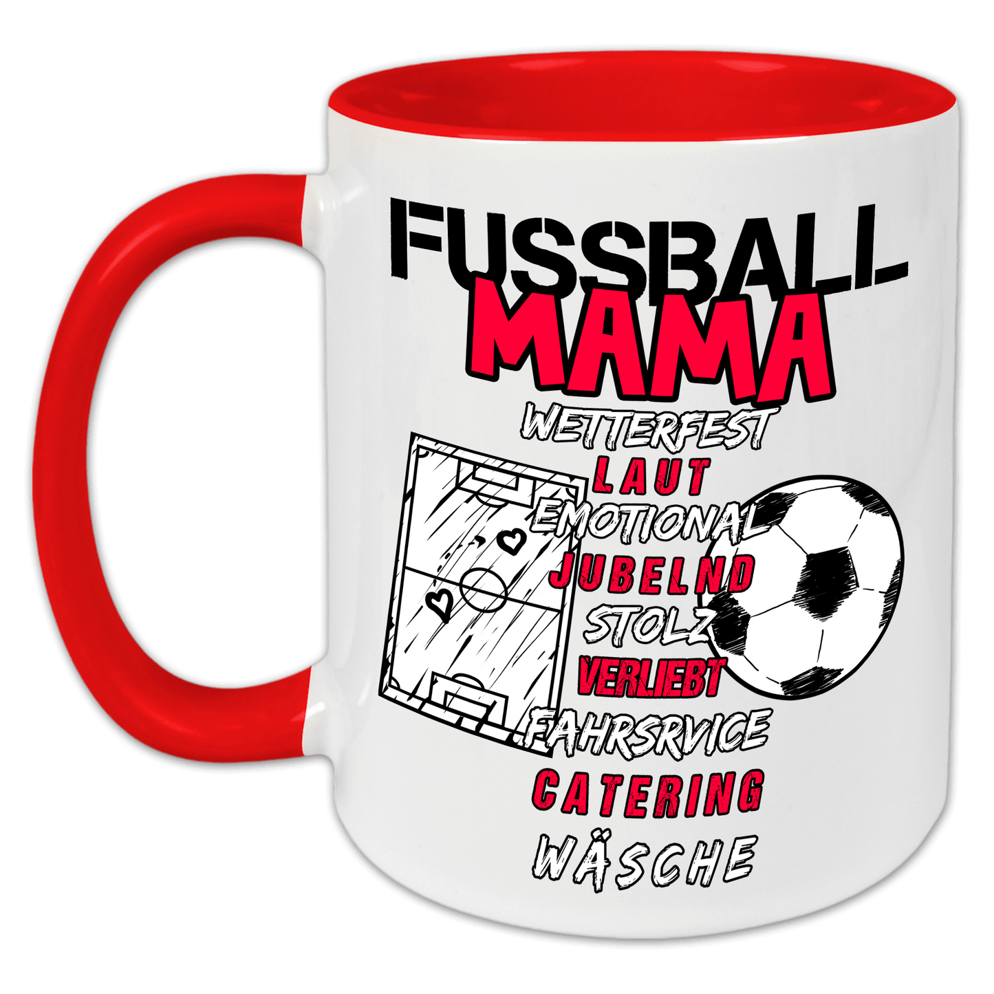 "Fußball Mama" Tasse