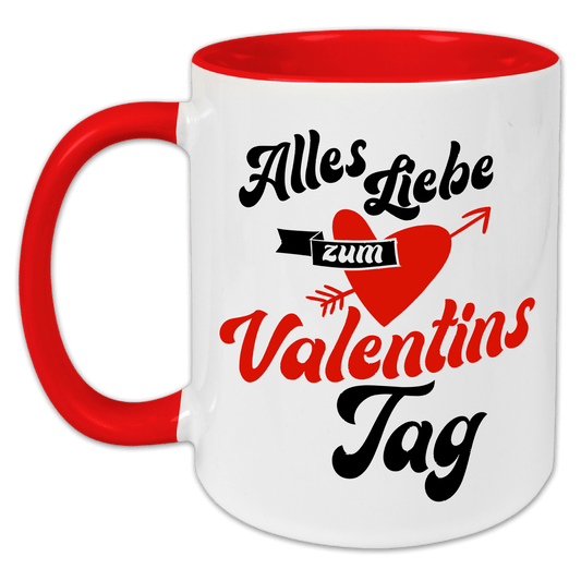 "Alles Liebe zum Valentinstag" Tasse