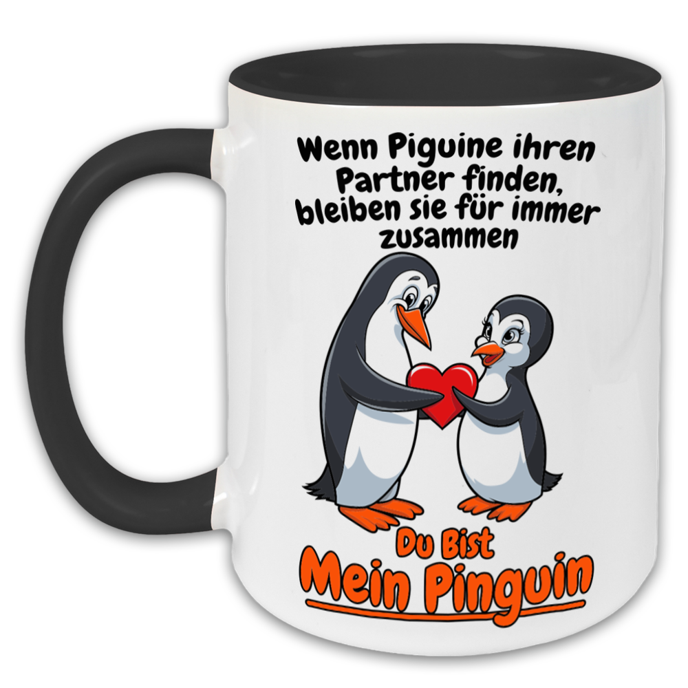 "Du bist mein Pinguin" Tasse
