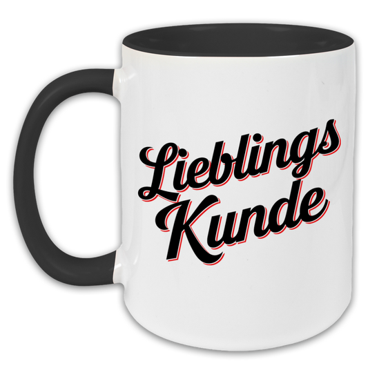 "Lieblingskunde" Tasse
