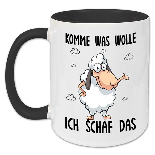 "Komme was Wolle" Tasse
