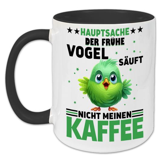 "Der frühe Vogel" Tasse