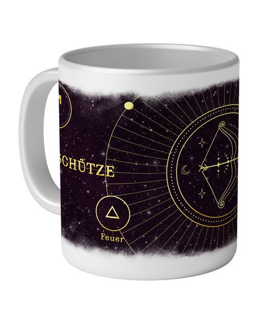 "Schütze" Tasse