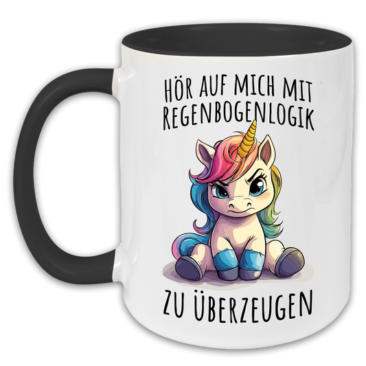 "Regenbogenlogik" Tasse
