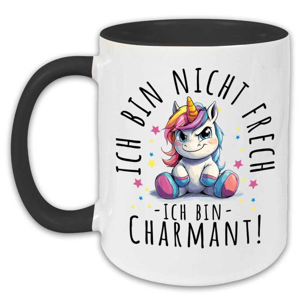 "Ich bin nicht frech!" Tasse