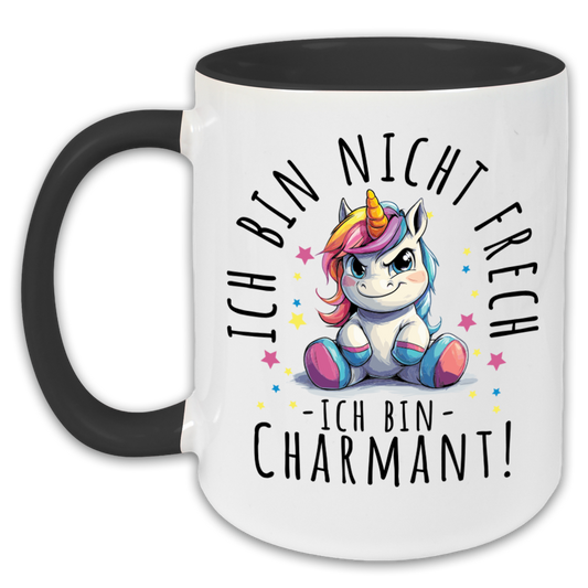 "Ich bin nicht frech!" Tasse