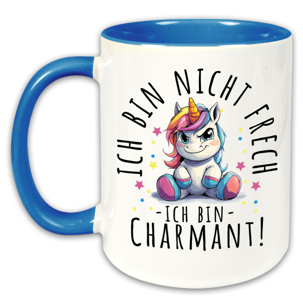 "Ich bin nicht frech!" Tasse