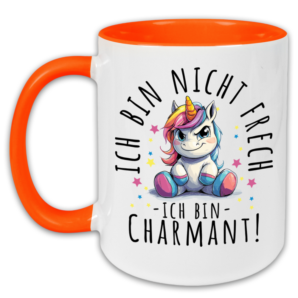 "Ich bin nicht frech!" Tasse