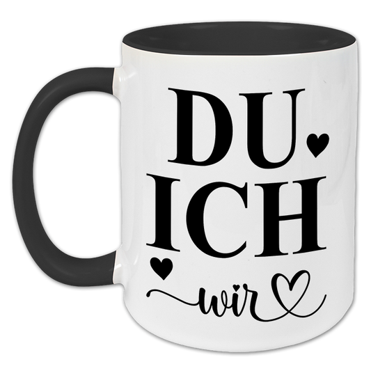 "DU ICH WIR" Tasse