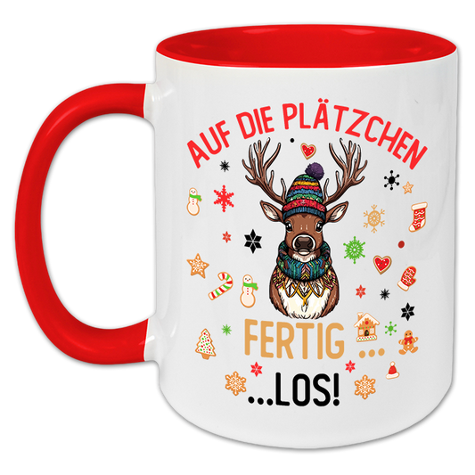 "Auf die Plätzchen, fertig, los" Tasse
