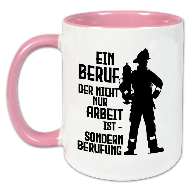 "Mehr als ein Beruf - Feuerwehr" Tasse