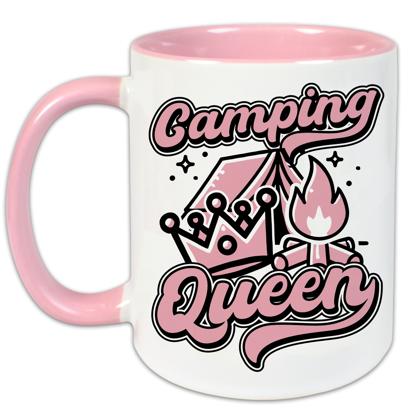 "Camping Queen" Tasse
