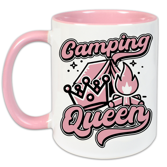 "Camping Queen" Tasse